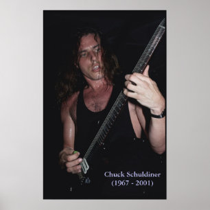 DEATH Chuck Schuldiner (1967 - 2001) poster