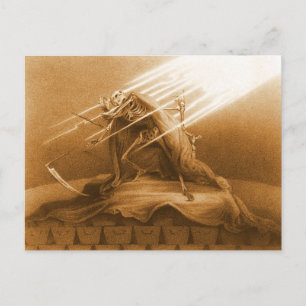 Death Conquered postcard