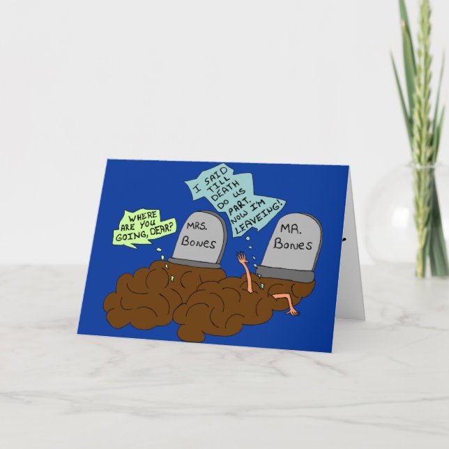 Death do us part card (Front)