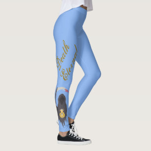 Death Eternal (with text) Leggings