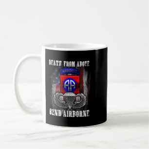 Death From Above 82nd Airborne Division Paratroope Coffee Mug