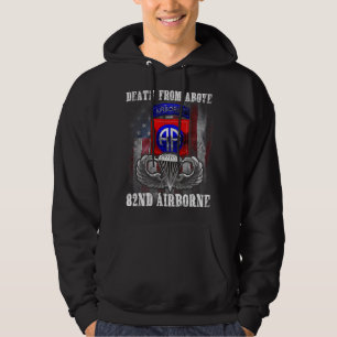 Death From Above 82nd Airborne Division Paratroope Hoodie
