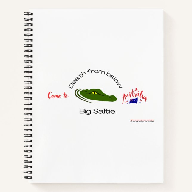 Death From Below Notebook (Front)