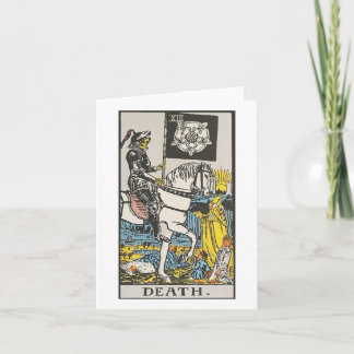 Death from the Rider Waite Smith tarot Card