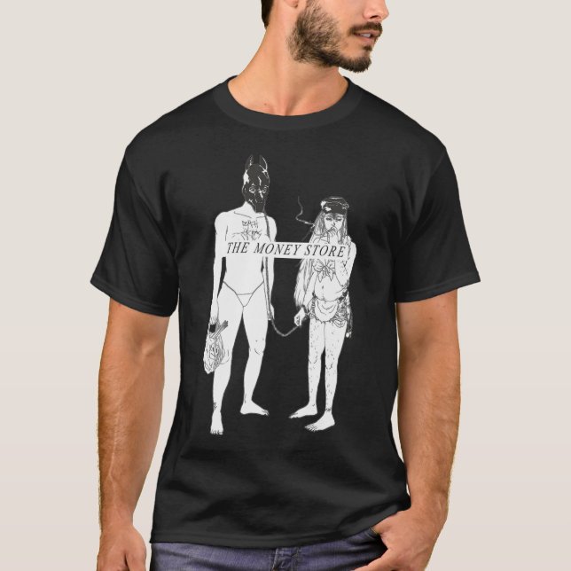 death grips the money store album cover (censored) T-Shirt (Front)