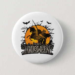 Death Halloween - halloween party 6 Cm Round Badge