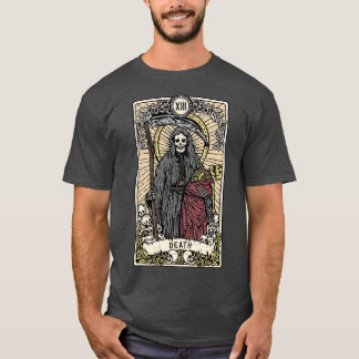Death I Satanic Tarot d I Fortune Teller T-Shirt