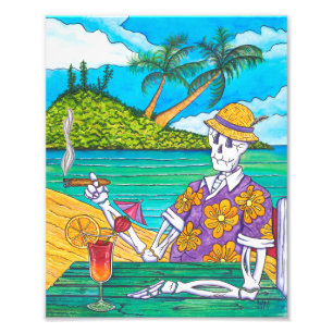 Death In Paradise Art Print