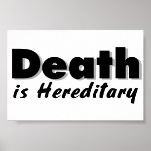 Death is Hereditary Poster