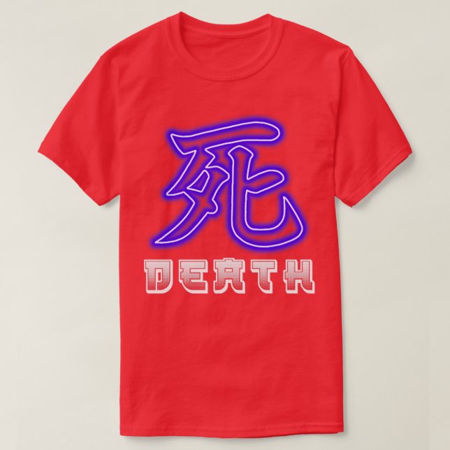Death Kanji T-Shirt (Design Front)