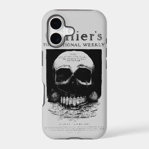 Death Lab Skull Vintage Ad iPhone Case
