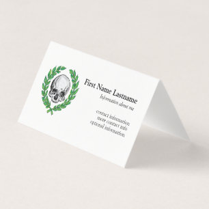 Death Laurel Business Card