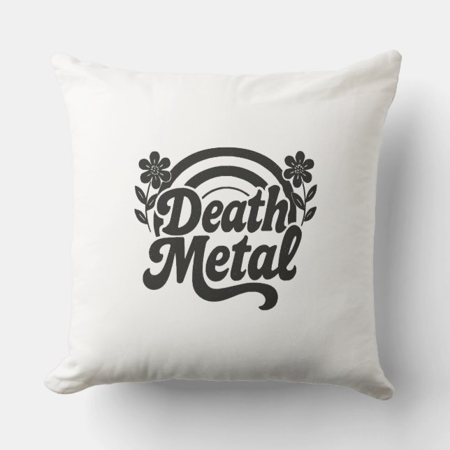Death Metal Cushion (Front)