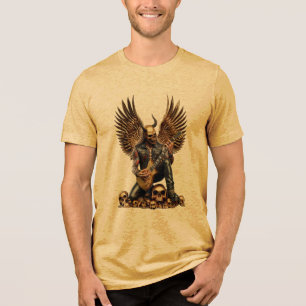 Death Metal Gitarrist Top Design Hell 666