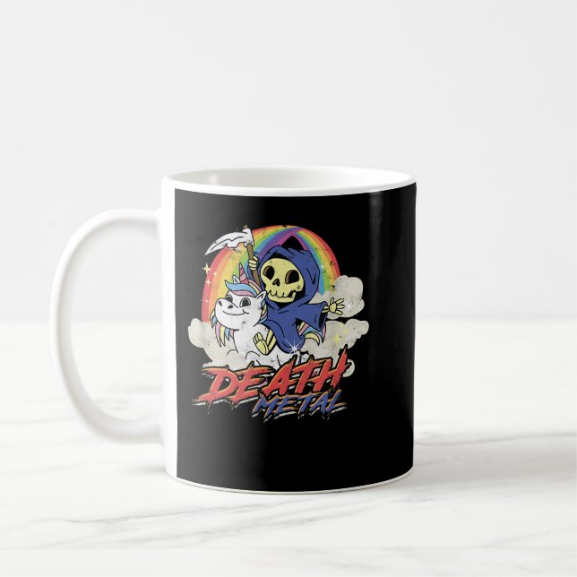 Death Metal - hardcore  Coffee Mug (Left)