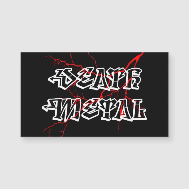 Death metal label (Front)