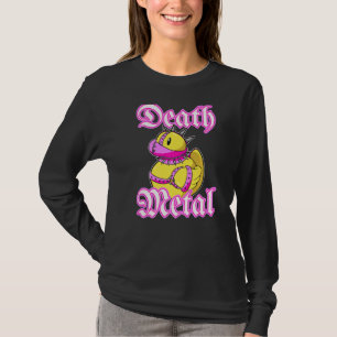 Death Metal Music Fan Cute Rocker Rubber Duck Bath T-Shirt