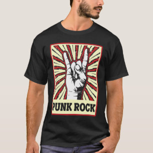 Death Metal Punk Rock Musk Metal Fork Heavy Metal  T-Shirt