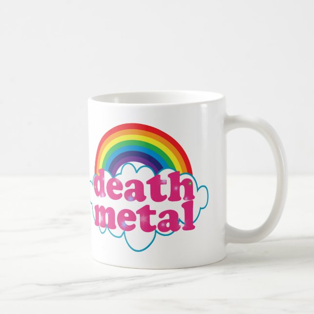Death Metal Rainbow! Coffee Mug (Right)