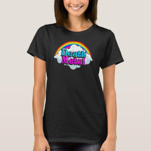 Death Metal Rainbow Theme T-Shirt