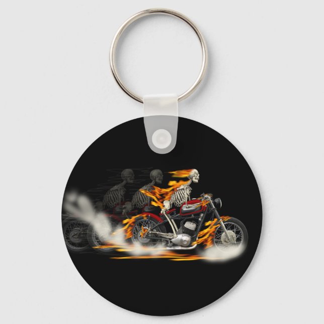 Death Metal Riders 100 Key Ring (Front)