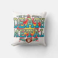 Death Metal Soul Cushion