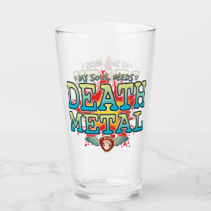 Death Metal Soul Glass Tumbler