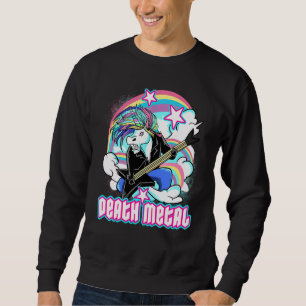 Death Metal Unicorn Heavy Metal Sweatshirt