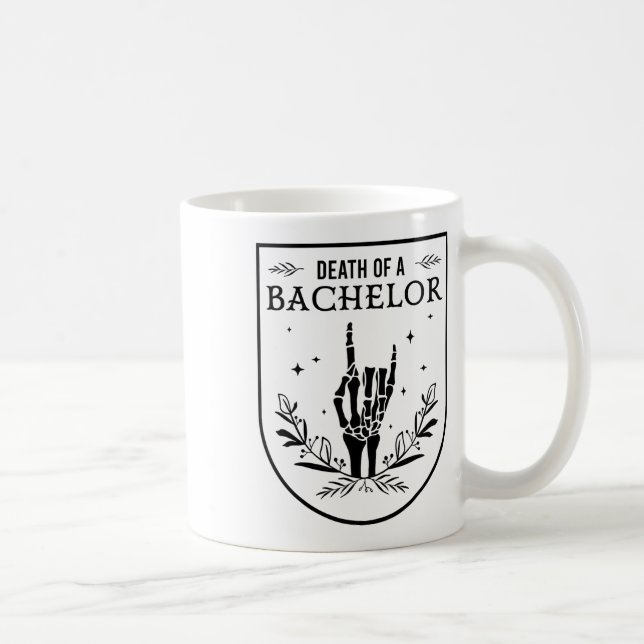 Death Of A Bachelor Groom Crew Gothic Bachelor Par Coffee Mug (Right)