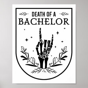 Death Of A Bachelor Groom Crew Gothic Bachelor Par Poster