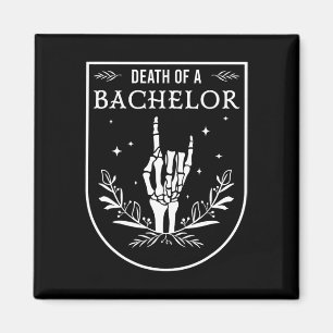 Death Of Bachelor Groom Groomsman Gothic Halloween Magnet
