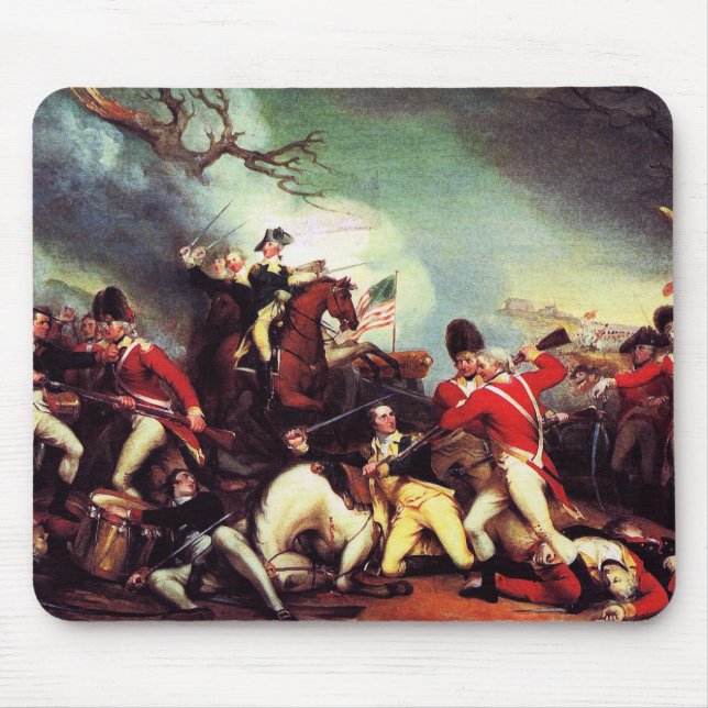 Death Of General Mercer at the Battle of Princeton Mouse Pad (Front)