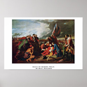 Death Of General Wolfe By West, Benjamin Poster