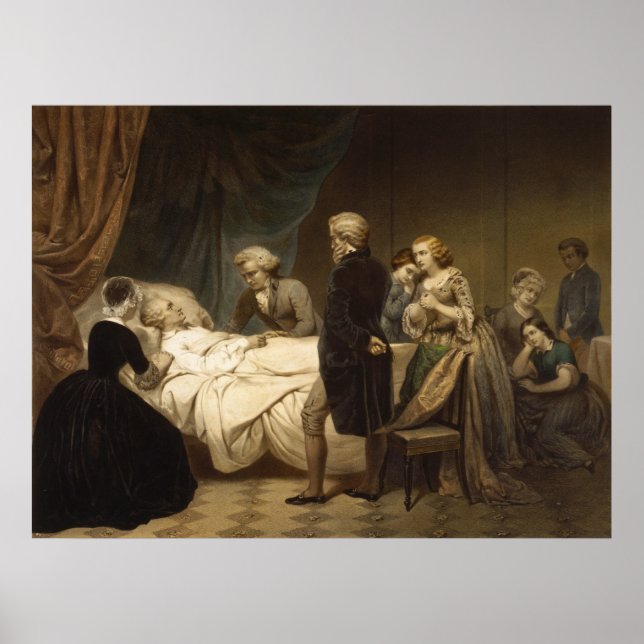 Death of George Washington poster/print Poster (Front)