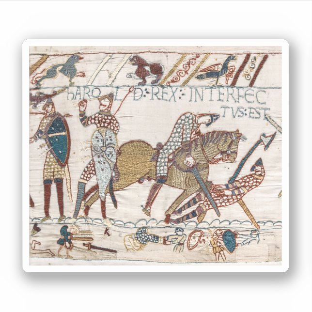 Death of King Harold (Bayeux Tapestry) (Front)