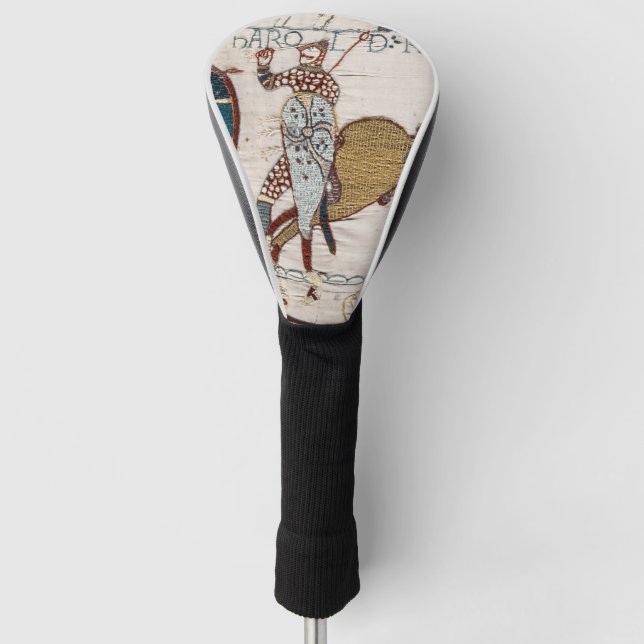 Death of King Harold (Bayeux Tapestry) Golf Head Cover (Front)
