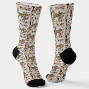 Death of King Harold (Bayeux Tapestry) Socks