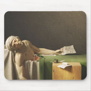 Death Of Marat By Jacques Louis David Mouse Pad