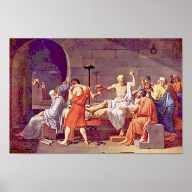 Death Of Socrates By David Jacques-Louis (Best Qua Poster (Front)