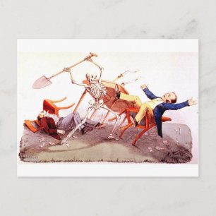Death of the Players postcard