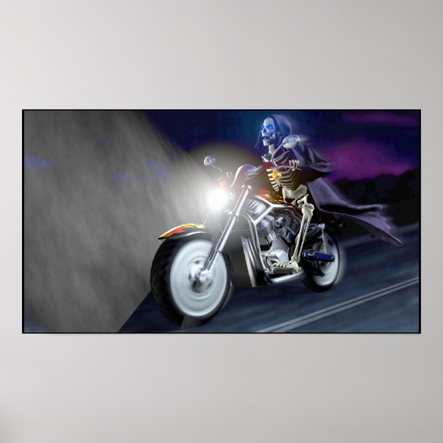 Death On A Bike Poster (Front)