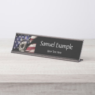 Death or Liberty Desk Name Plate