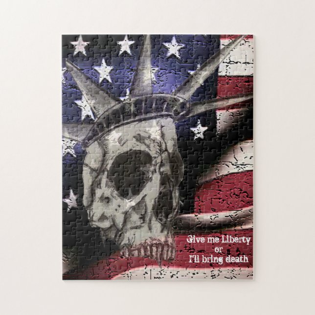 Death or Liberty Jigsaw Puzzle (Vertical)