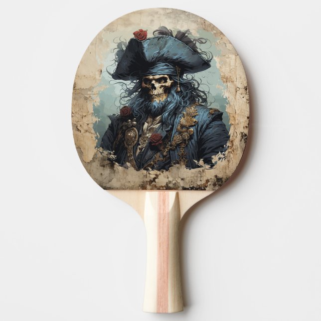 Death Pirate Ping Pong Paddle (Front)