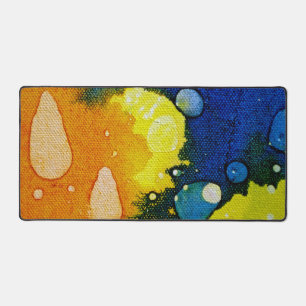 Death Polychromoptic by Michael Moffa Desk Mat