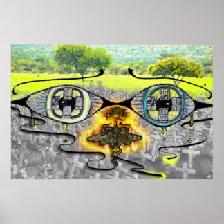 Death rides freely but for the Spirit Poster