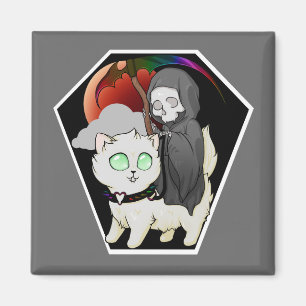 Death Rides Magnet