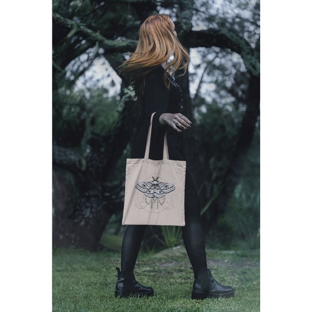  Death’s Head Moth Halloween  Tote Bag (Creator Uploaded)