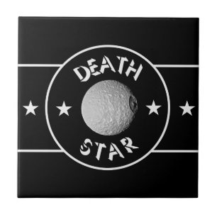 Death star ceramic tile