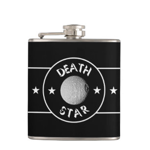 Death star hip flask
